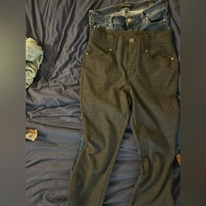 Kohl's Women's Boot Cut Jeans - Dark Gray- weather proof high percentage of wool